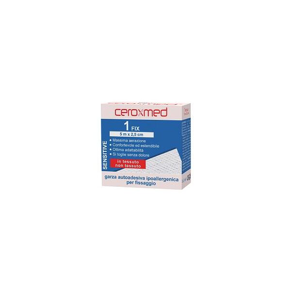 ceroxmed sensitive fix garza da medicazione m 2x10 cm