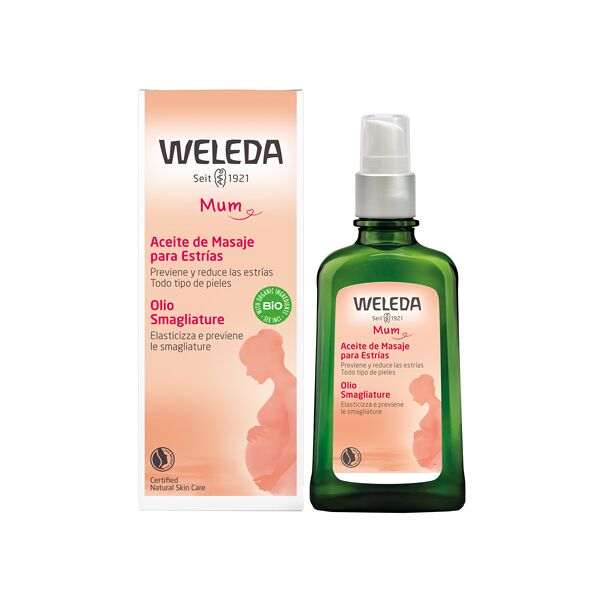 weleda mum olio anti smagliature 100 ml