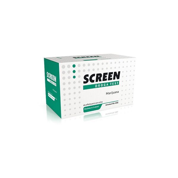 screen italia screen droga test marijuana con contenitore urina
