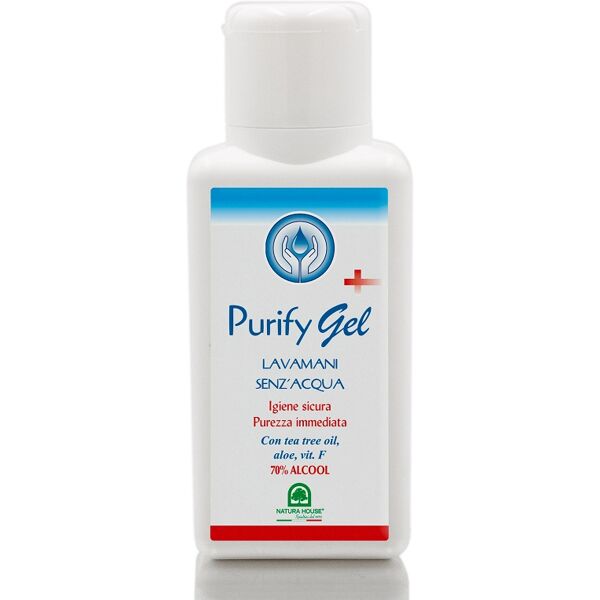 natura house purify gel 250 ml flip top