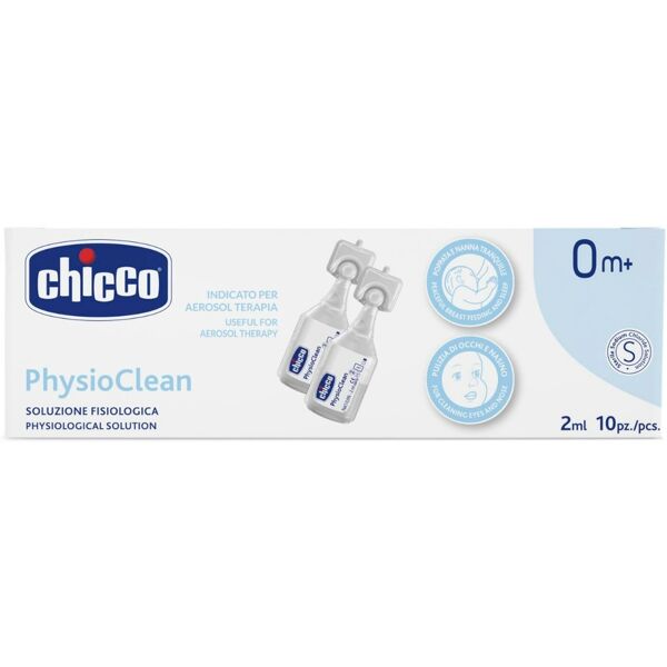 chicco physioclean soluzione fisiologica 2ml 10 pezzi