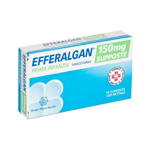 efferalgan prima infanzia 150 mg 10 supposte