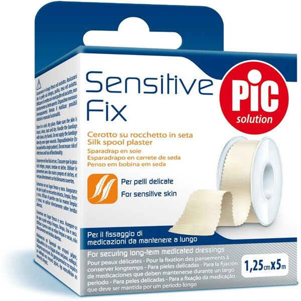 pic sensitive fix cerotto su rocchetto in seta 1,25 cm x 5 m