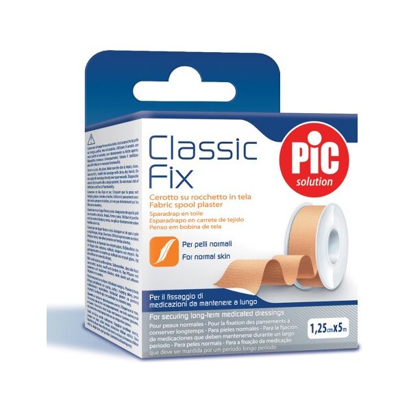 pic classic fix cerotto su rocchetto tela beige 5 cm x 5 m