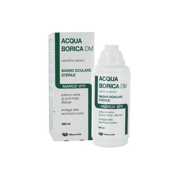 marco viti acqua borica bagno oculare sterile 500 ml