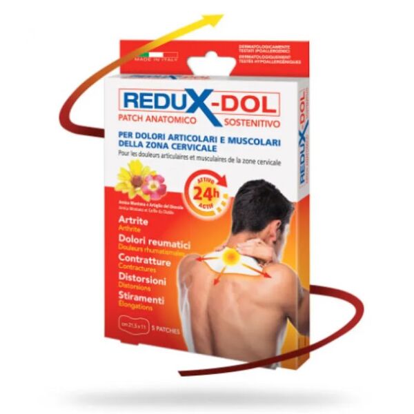 redux-dol patch dolor cervicale 5 pezzi