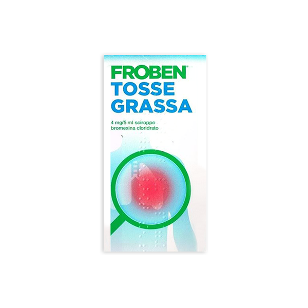 froben tosse grassa sciroppo 4 mg/5 ml 250 ml