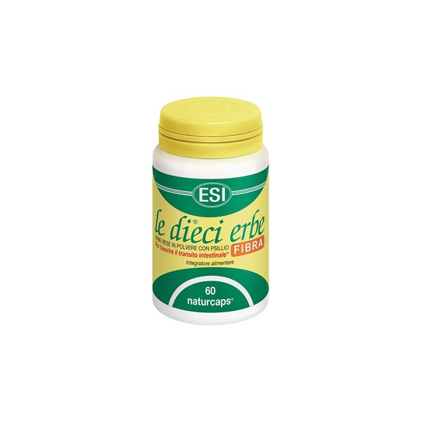 esi le dieci erbe fibra integratore transito intestinale 60 naturcaps