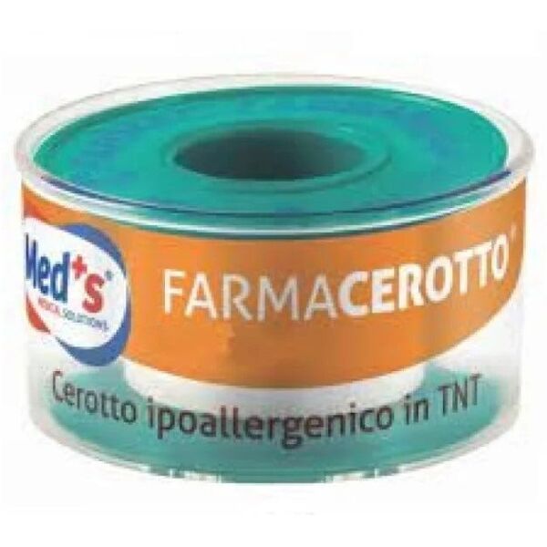 farmac-zabban med's cerotto tnt bianco in rocchetto 5 m x 2,50 cm