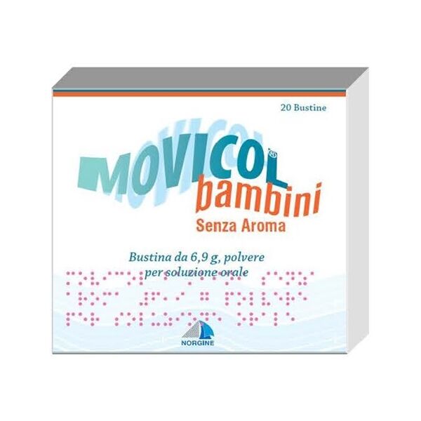 movicol bambini senza aroma polvere 20 bustine