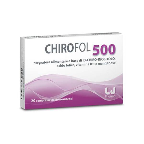 chirofol 500 20 compresse gastro-resistenti