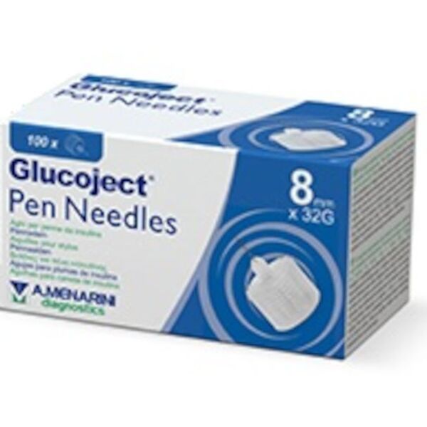 glucoject ago glucojet pen needles penna da insulina 32g 8 mm