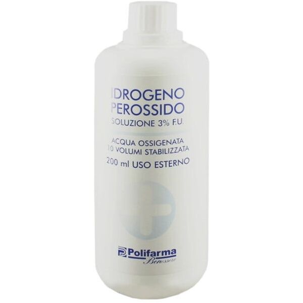 polifarma benessere perossido idrogeno 3% disinfettante 200 ml