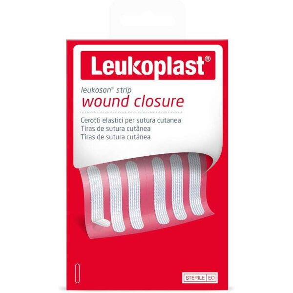 leukosan strip 6x38mm 2 bustine x 6 cerotti