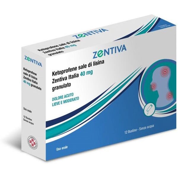 zentiva ketoprofene sale di lisina  40 mg 12 bustine