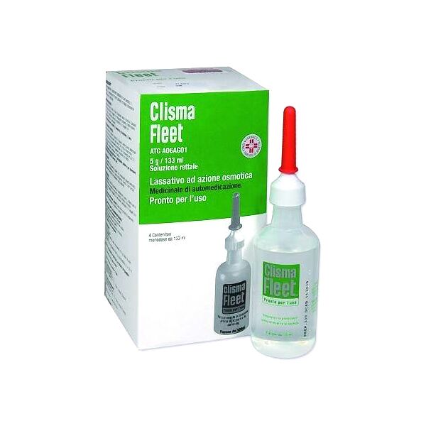 recordati clisma feet soluzione rettale 4 flaconi 133 ml