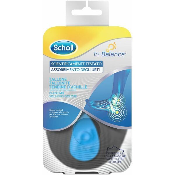 scholl tallone plantare tallonite e tendine di achille taglia l 2 pezzi