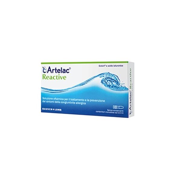artelac reactive soluzione oftalmica 20 flaconcini monodose