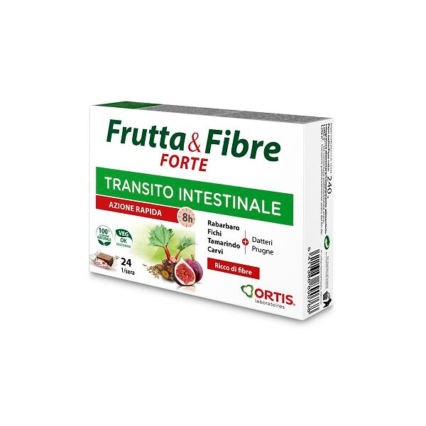 frutta&fibre forte integratore per il transito intestinale pigro occasionale 24