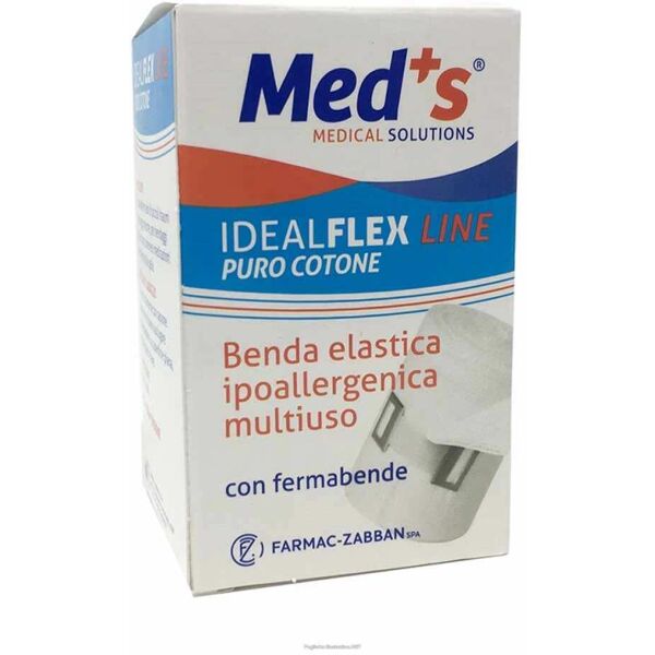 farmac-zabban med's ideal flex benda elastica cotone 10 cm