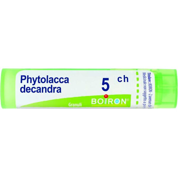 boiron phytolacca 5 ch decandra 80 granuli