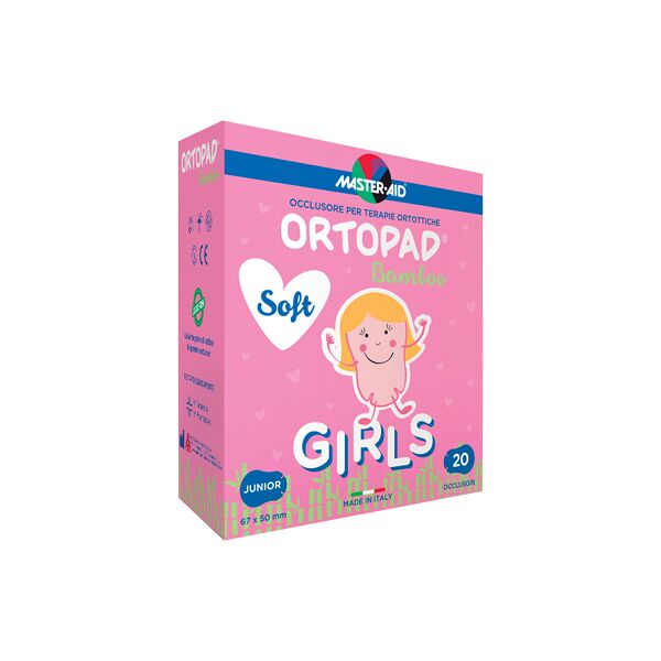 ortopad soft girls junior cerotto occlusore per bambine per terapie ortottiche 2