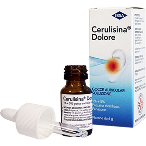 ibsa cerulisina dolore 1%+5% gocce auricolari 6 g