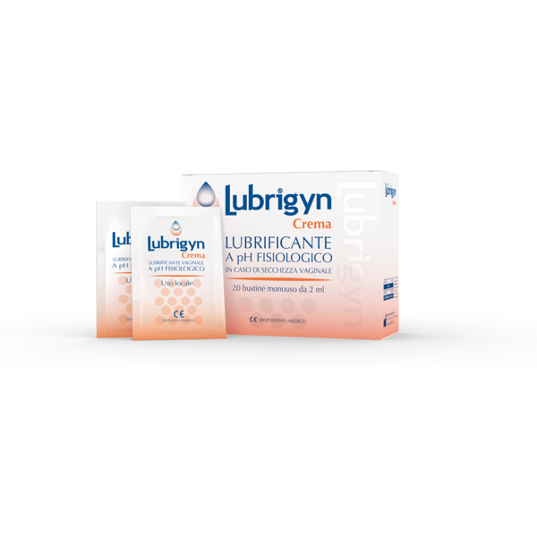 lubrigyn crema 20 bustine da 2 ml