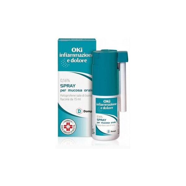 oki infiammazione e dolore spray 0,16% 15 ml