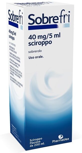 sobrefri sciroppo mucolitico tosse grassa senza zucchero 2 anni+ 200 ml