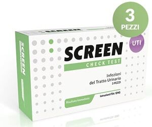 screen italia screen test infezione urine 3 pezzi