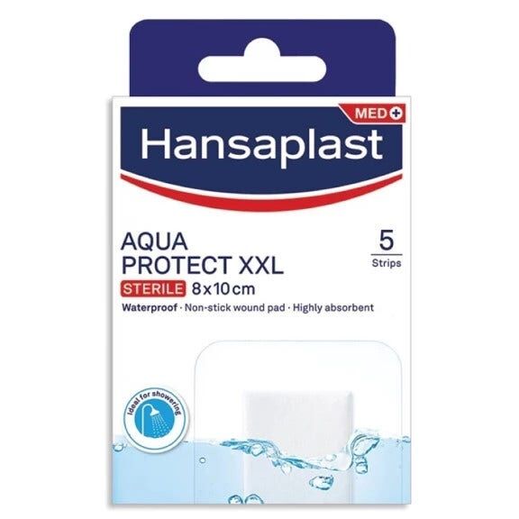 hansaplast cerotto aqua protect xxl 5 pezzi