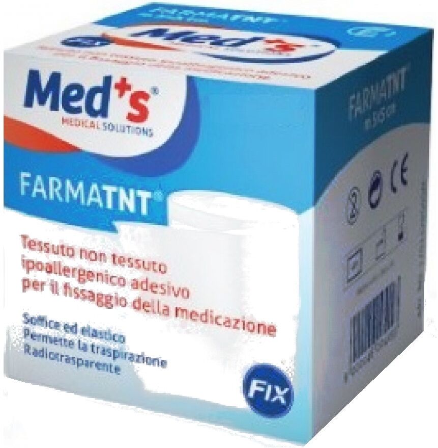 farmac-zabban med's fix cerotto tnt autoadesivo in rotolo 5 m x 10 cm