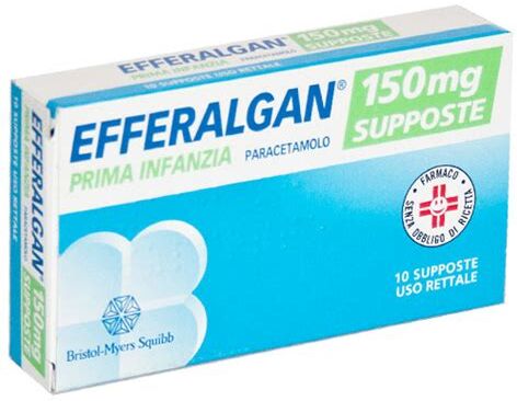 efferalgan prima infanzia 150 mg 10 supposte