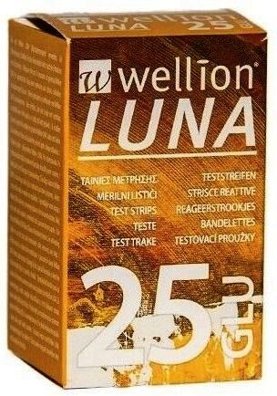 wellion luna 25 strips