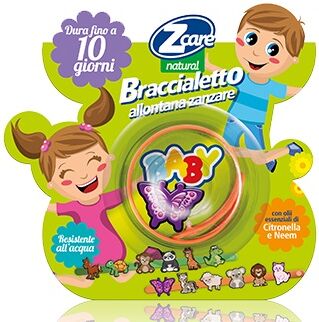 ibsa zcare natural braccialetto baby contro le zanzare