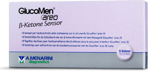 glucomen areo Î²-ketone sensor striscia reattiva misurazione chetonemia 10 pezzi