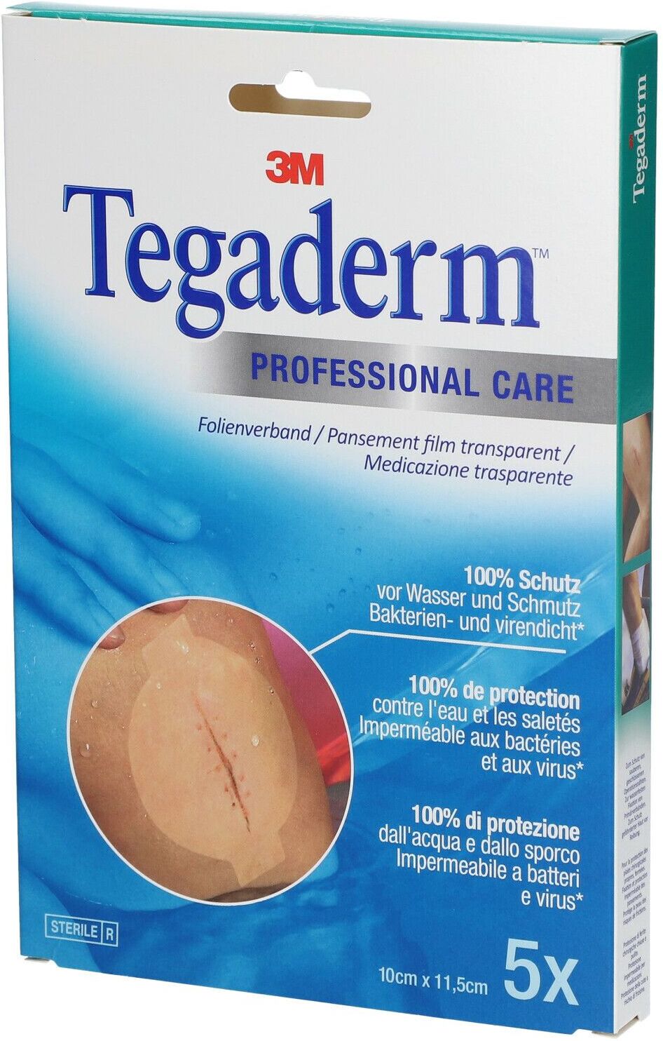 3m tegaderm film med 10x11,5cm