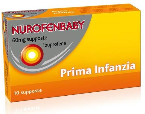 nurofen baby prima infanzia 60 mg 10 supposte