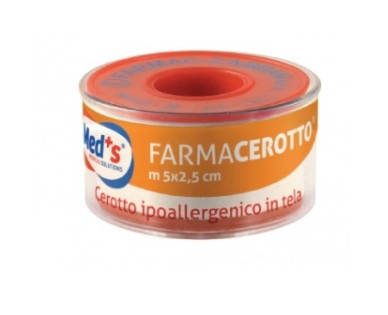 farmac-zabban cerotto meds ipoallergenico tela 500x2,5 cm ssr