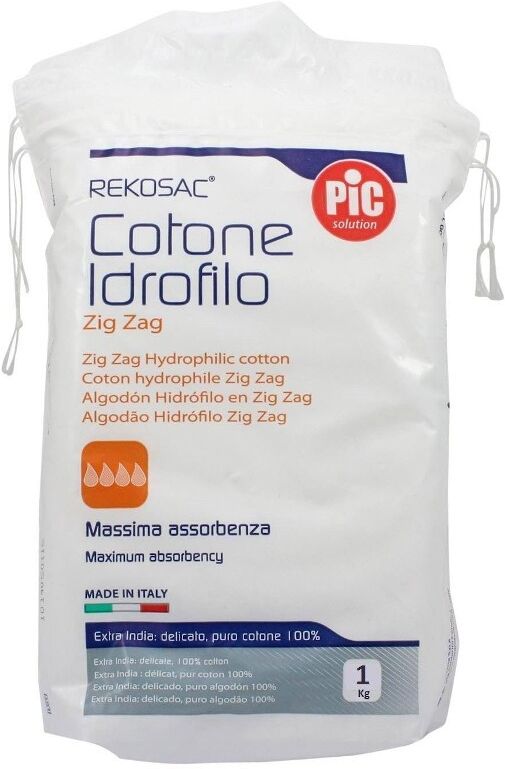 pic cotone idrofilo ovatta zig zag rekosac 250 g