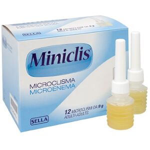 Miniclis Adulti 9g 12microclis