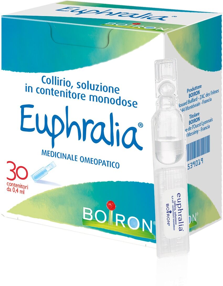 Boiron Euphralia Collirio 30 Contenitori Monodose 4 ml