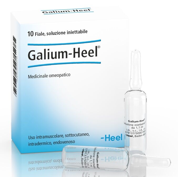 Guna -Heel Galium Soluzione Omeopatica Iniettabile 10 Fiale