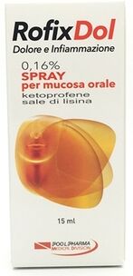 Gola Rofixdol Infiammazione Dolore Spray Orale 15 ml