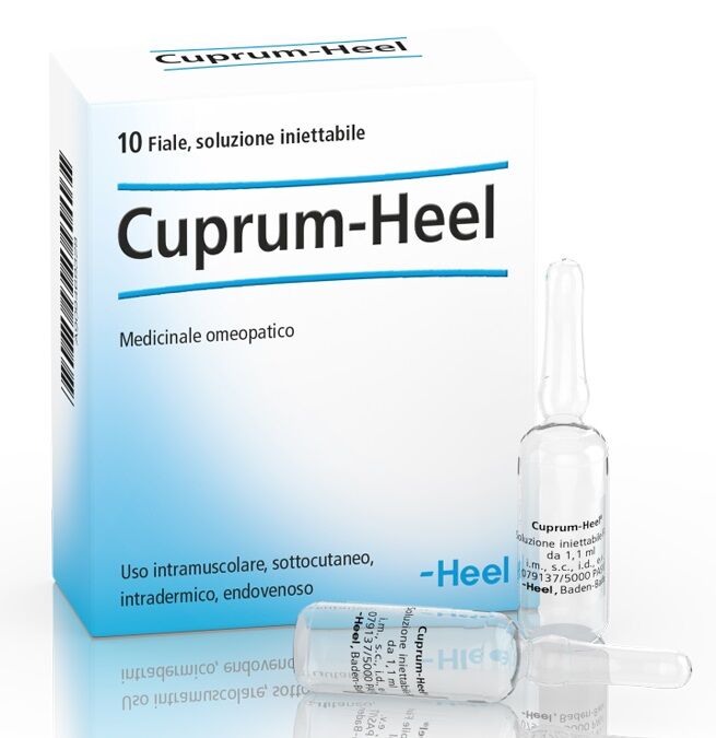 Guna -Heel Cuprum Soluzione Iniettabile Medicinale Omeopatico 10 Fiale
