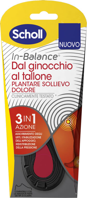 Scholl Plantare Tallone S 2 Pezzi