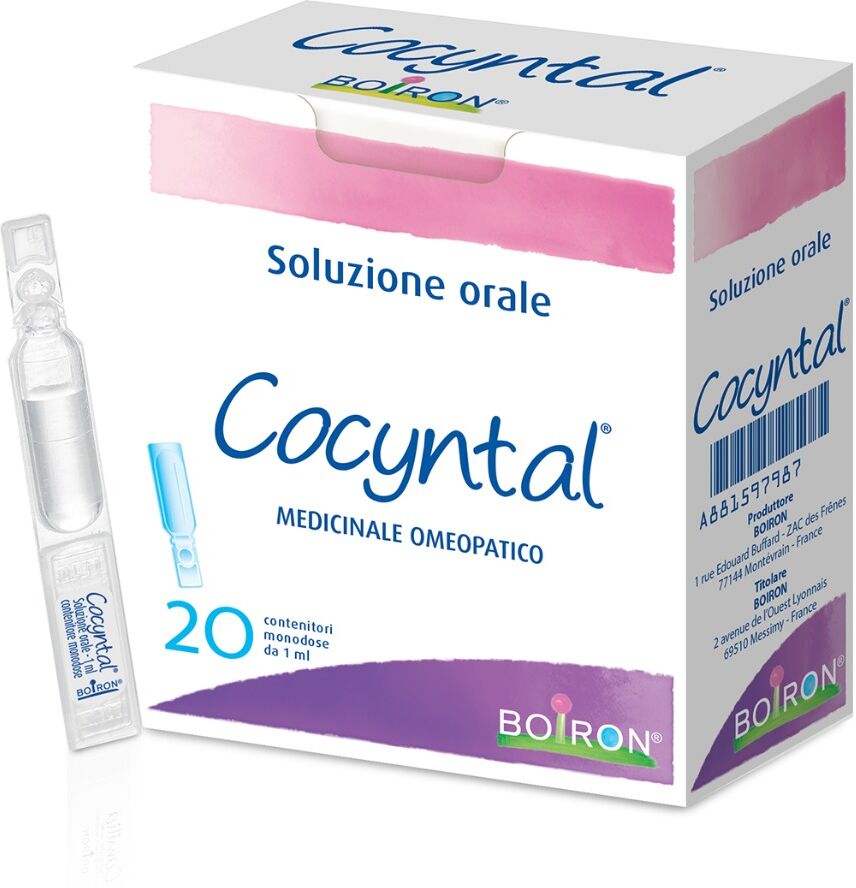 Boiron Cocyntal Soluzione Orale Monodose 20 Fiale 1 Ml