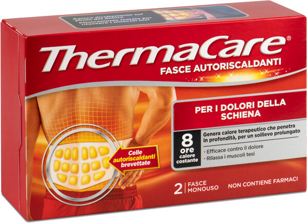 Thermacare Fasce Autoriscaldanti Schiena 2 Pezzi