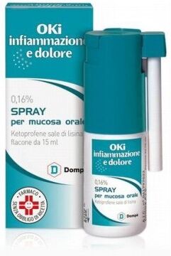 Oki Infiammazione E Dolore Spray 0,16% 15 ml